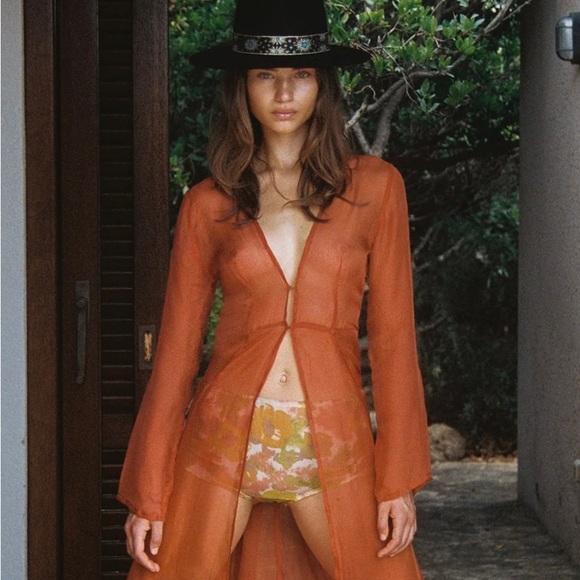 NWT Lack of Color Black Fedora in style “The Phoenix”. - Picture 3 of 15